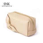 Waterproof PU Leather Cosmetic Bag Blanks Toiletry Bag For Travel