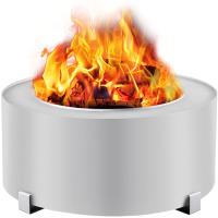 Buy cheap Double Wall Portable Round Smokeless Fire Pit For Outdoor Picnic Camping product