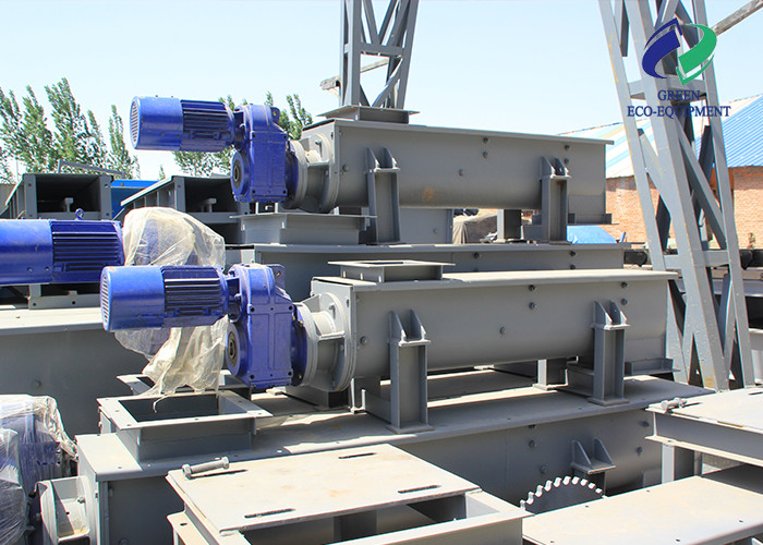 Heat Resistant Sand Auger Conveyor System Ash Screw Conveyor