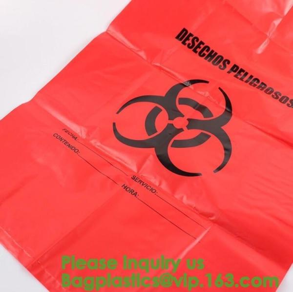 Buy cheap Waste Disposal Guide for Research Labs,HDPE Biological Hazard bags,Biological Hazard Waste Bags, 600 x 500mm, Yellow-50/ from wholesalers