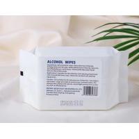 Buy cheap 75% Alcohol Disinfectant Wipes / Non Woven Hospital Grade Alcohol Wipes product