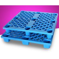 Buy cheap Hdpe Nesting Warehouse Storage Shelves Blue Plastic Pallets Logistic Standard product