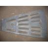 Buy cheap Industry Grid Cement Mill Liners Wear Resistance With ZGCr5Mo from wholesalers