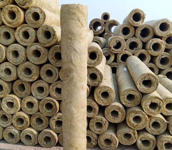 Buy cheap Light Weight Waterproof Fireproof Rockwool Tube Insulation Material 80mm from wholesalers