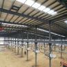 Buy cheap Anti Corrosion Steel Structure Hangar Galvanized Sheet Metal Warehouse Building from wholesalers