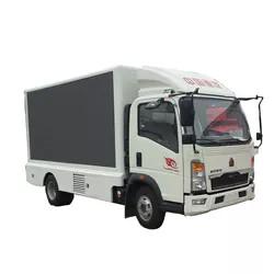 Buy cheap 90km/H Mobile LED Display Truck Loop Ventilation Digital LED Advertising Truck from wholesalers