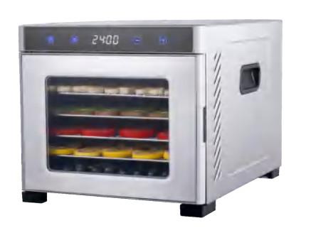 Buy cheap Small 1100W Electric Fruit Dryer 450mm Width Stainless Steel Housing from wholesalers