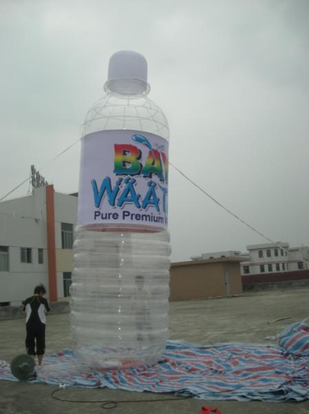 Buy cheap inflatable product model replica / Exciting inflatable water bottle / PVC Inflatable giant bottle games from wholesalers