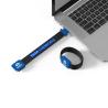 Buy cheap Shiny When Reading On Computer Silicone Wristband Usb With LED Light Laser Logo from wholesalers