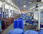 Hdpe 9 Feet Nestable Plastic Pallet 4 Way Entry Single Face