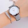 Buy cheap OEM 38mm Ladies Watch Gift Set Black Leather Strap 3ATM Waterproof from wholesalers