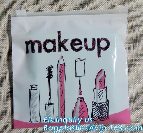 Buy cheap slider zipper packing storage clothing pvc bikini bag, Promotional popular plastic reusable slider zipper bags, zip, from wholesalers