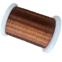 Buy cheap 0.10mm - 2.20mm Enameled Insulated Wire Overcoat Polyamide Copper Wire Thermal product