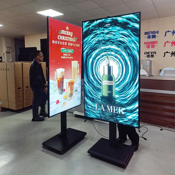 Buy cheap Indoor High Brightness Window Advertising Display Screen Digital Signage from wholesalers