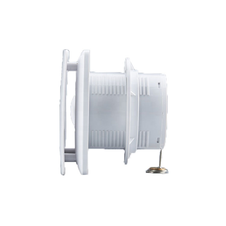DC Electric Current Type Plastic Blade Material Wall Mounted Bathroom Air Extractor Fan