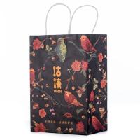 Buy cheap Kraft Paper Custom Packaging Bags Shopping Bags With Customized Size Recyclable product