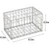 Buy cheap 5mm Galvanized 0.5x0.3x0.3m Welded Mesh Gabion Baskets from wholesalers