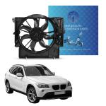 Long Wire Auxiliary Cooling Radiator Fans for BMW X1 E84 2009-2016