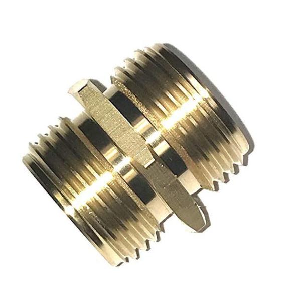 Buy cheap 3/4" Garden Hose Adapter , JIS Female To Female Brass Connector from wholesalers