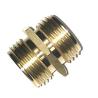 Buy cheap 3/4" Garden Hose Adapter , JIS Female To Female Brass Connector from wholesalers