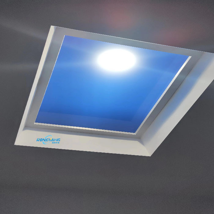 6500K Color Temperature Artificial Sun Skylight Dynamic Natural Light Simulation With Motion Tracking Remote Dimming