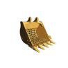 Buy cheap Excavator Garbing Sieving Bucket Heavy Duty Hardox450 Yellow /Black 0.2-2.8 Cubic Meter from wholesalers