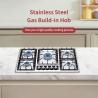Buy cheap Five Burner Stainless Steel Built In Gas Hob For Commercial from wholesalers