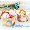 Buy cheap Food grade standard icecream paper cups for European and American market,custom logo printed disposable icecream scround from wholesalers