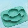 Buy cheap Suction Cup Children Tableware Plates Dish Baby Silicone Crockery Toddlers Dishware Antiskid from wholesalers