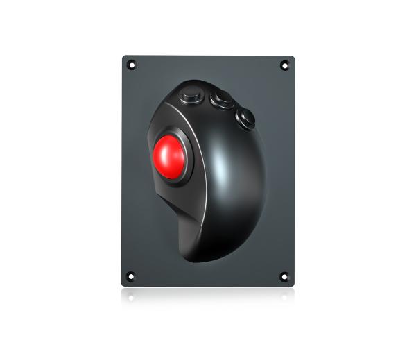 Buy cheap IPX6 Military Grade Ergonomic Trackball Mouse With 3 Buttons 34mm Optical Trackball Module from wholesalers