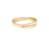Buy cheap 18K Gold Plated Handmade Set Flat Band 925 Sterling Silver Rings for Women from wholesalers