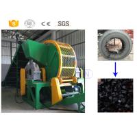Buy cheap High efficiency truck tyre cutter recycling machine manufacturer product