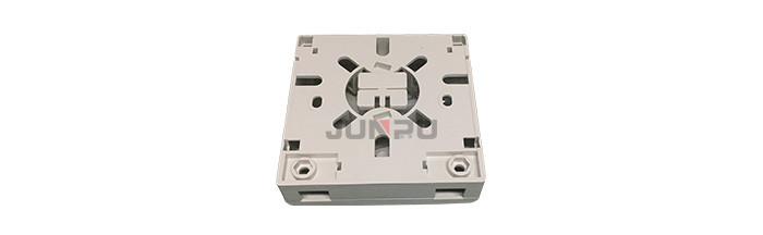 Network Indoor Fiber Optic Termination Box 2 Ports ABS Material With SC APC