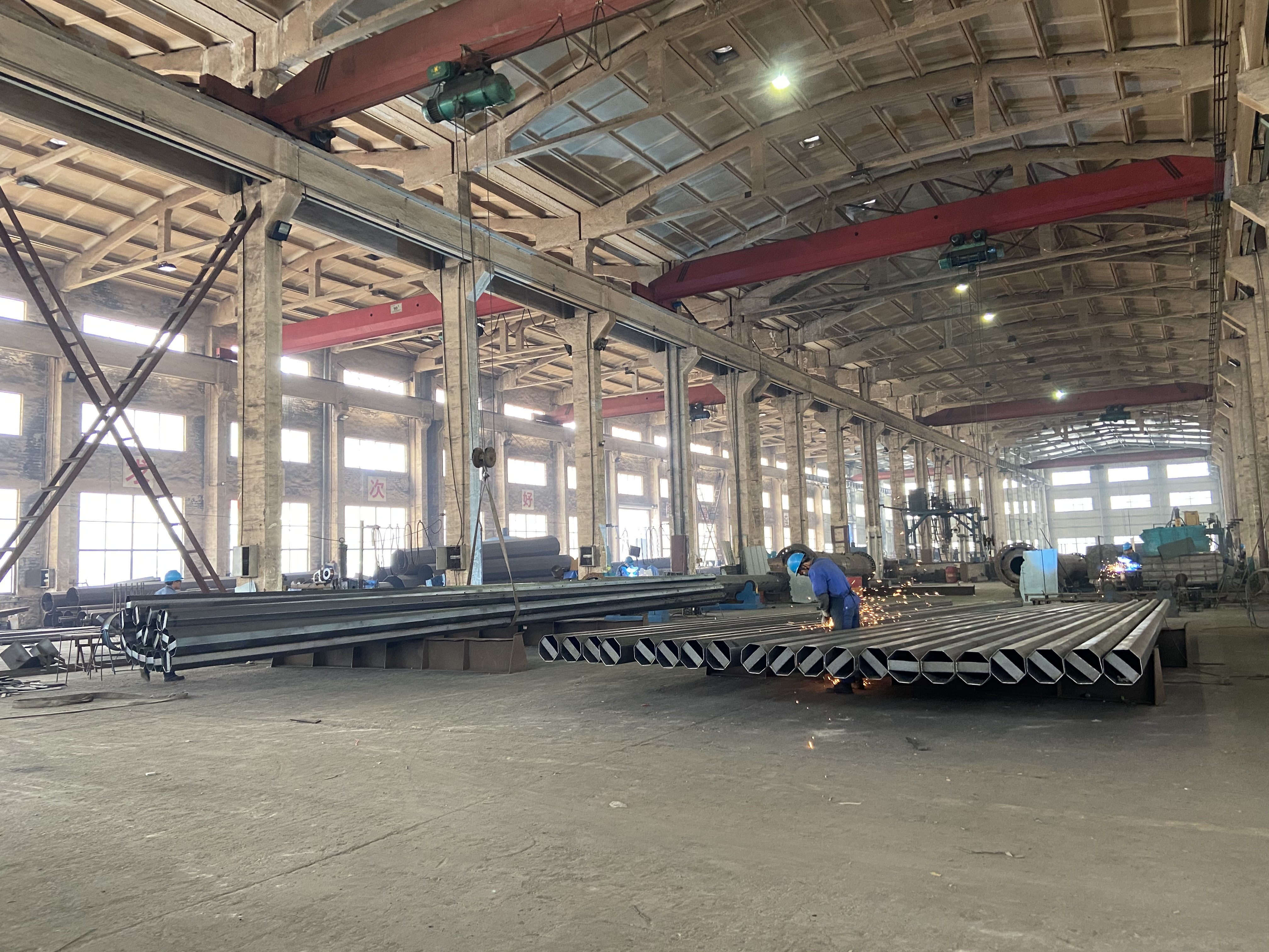 100% complete penetration welds 25 years Warranty HDG Metal Utility Steel Pole