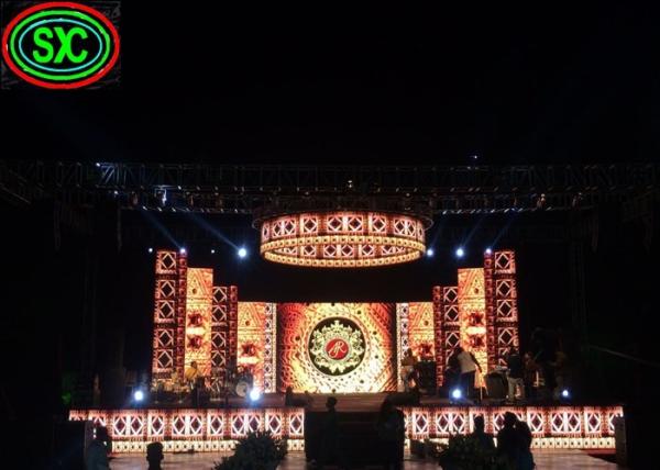 Buy cheap P4.8mm Rental LED Display Outdoor Stage Backgroud Large Led Screen Hire from wholesalers
