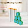 Buy cheap Single Sided Adhesive Dust Proof Masking Film For Automotive Car Waterproof HDPE Film from wholesalers