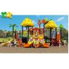 Buy cheap UV Resistance Plastic Garden Slide Commercial Playground Equipment Fantastic Aluminum Connector Parts Anti Skid from wholesalers