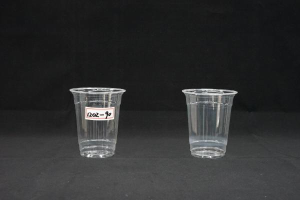 Buy cheap Transparent 12oz 90mm Biodegradable PLA Cups Compostable from wholesalers