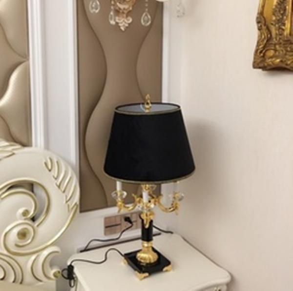 Buy cheap Luxury K9 big black crystal table lamp Fashion crystal table lamps(WH-MTB-123) from wholesalers