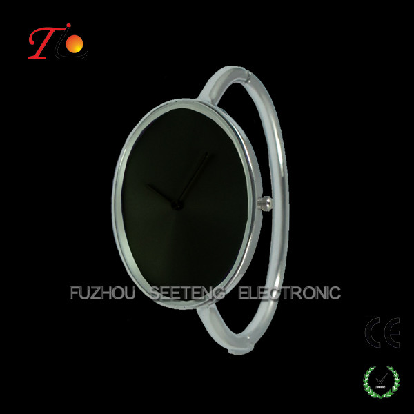 Charming Vintage watches ladies Bracelets watches with rose gold metal bracelet and gunuine leather band