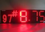 Buy cheap 8888 Oil Price Led Sign , LED Moving Message Display High Brightness from wholesalers