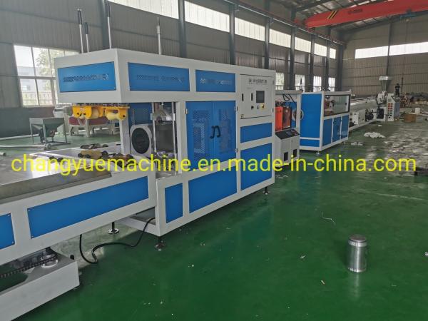 Buy cheap Flexible Production Capacity Plastic PVC Pipe Extrusion Line for PVC Processed SJ10 from wholesalers