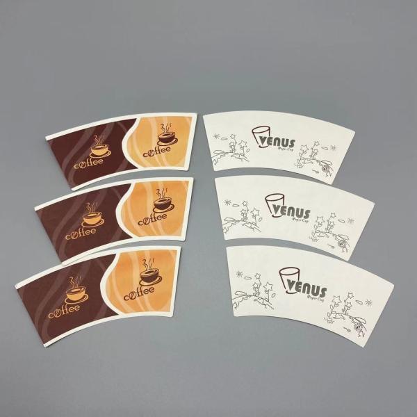 Buy cheap 160gsm 167gsm Paper Cup Fan 100% Wood Pulp Raw Material PE Lined from wholesalers