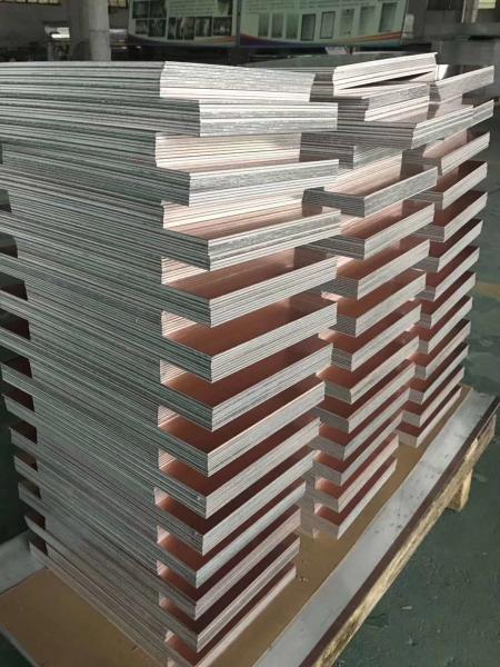 Buy cheap Laminated Metal Panel Copper Aluminum Sheet For Home Decoration Outdoor from wholesalers