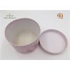 Buy cheap Pink Color Round Cardboard Cylinder Tubes Presents Luxury Paper Gift Box Packaging from wholesalers