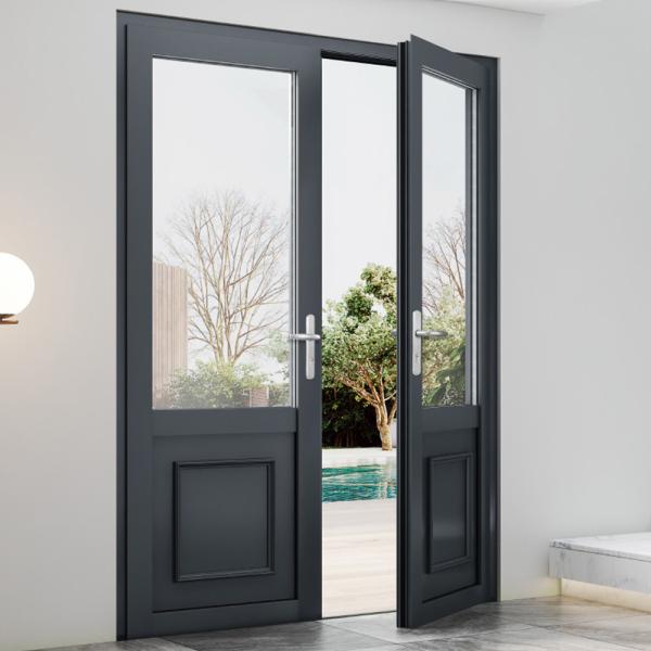 Buy cheap Customized Design Aluminum French Casement Glass Door for Advanced Production Facility from wholesalers