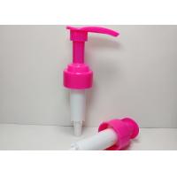 Buy cheap Hand Pink Color SGS 33/410mm Lotion Dispenser Pump product