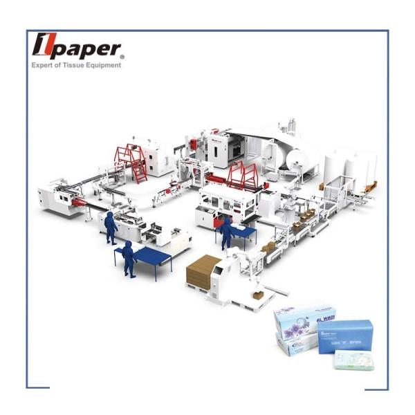 Buy cheap 380V Voltage Full Automatic Mini Tissue Paper Making Machine for Facial Tissue Suppliers from wholesalers
