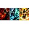 Buy cheap High Definition 3D Lenticular Poster 0.6mm PET pearl film Material from wholesalers