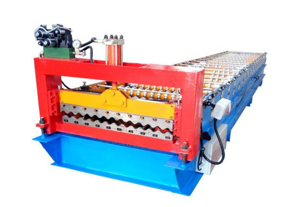 Buy cheap High Efficiency Corrugated Sheet Roll Forming Machine Size 5800*1300*1500mm from wholesalers